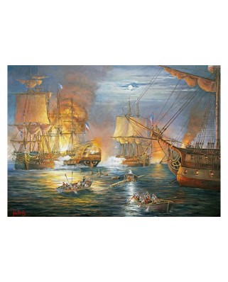 Puzzle 1000 piese Alipson Puzzle - Battle of the Nile (Alipson-Puzzle-50034)