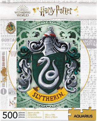 Puzzle 500 piese Aquarius - Harry Potter - Slytherin (Aquarius-Puzzle-62177)
