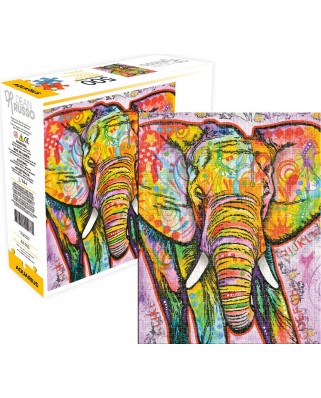 Puzzle 500 piese Aquarius - Elephant (Aquarius-Puzzle-62503)