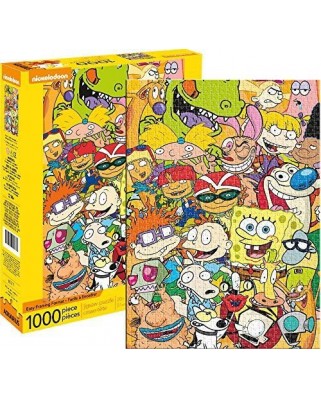 Puzzle 1000 piese Aquarius - Nickelodeon (Aquarius-Puzzle-65317)
