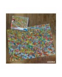 Puzzle 1000 piese Aquarius - Where's Waldo - Dinosaurs (Aquarius-Puzzle-65331)