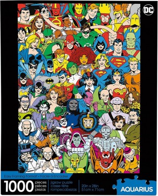 Puzzle 1000 piese Aquarius - DC Comics (Aquarius-Puzzle-65378)