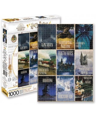 Puzzle 1000 piese Aquarius - Harry Potter Posters (Aquarius-Puzzle-65383)