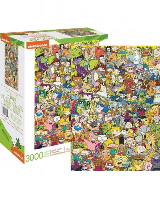 Puzzle 3000 piese Aquarius - Nickelodeon (Aquarius-Puzzle-68509)