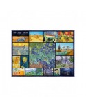 Puzzle 4000 piese Bluebird Puzzle - Vincent Van Gogh: Collage - Vincent Van Gogh (Art-by-Bluebird-60154)
