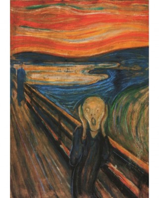 Puzzle 1000 piese Art Puzzle - Edvard Munch: The Scream, 1893 (Art-Puzzle-5203)
