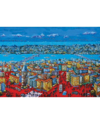 Puzzle 1000 piese Art Puzzle - An Istanbul Tale (Art-Puzzle-5234)