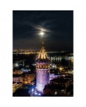 Puzzle 1000 piese fosforescent Art Puzzle - Neon Puzzle - Galata Tower (Art-Puzzle-5241)