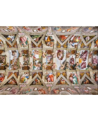 Puzzle 3000 piese Art Puzzle - Leonardo Da Vinci: The Sistine Chapel (Art-Puzzle-5525)