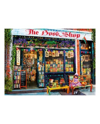 Puzzle 4000 piese Bluebird Puzzle - Aimee Stewart: The Bookshop Kids (Bluebird-Puzzle-70569-P)