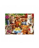 Puzzle 3000 piese Bluebird Puzzle - Adrian Chesterman: Kittens in the Potting Shed (Bluebird-Puzzle-70575-P)
