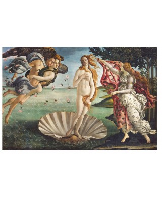 Puzzle 2000 piese Clementoni - Sandro Botticelli: The birth of Venus, 1485 (Clementoni-32572)