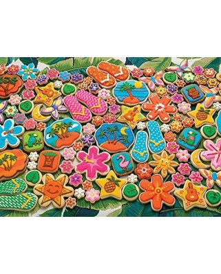 Puzzle 1000 piese Cobble Hill - Tropical Cookies (Cobble-Hill-80330)