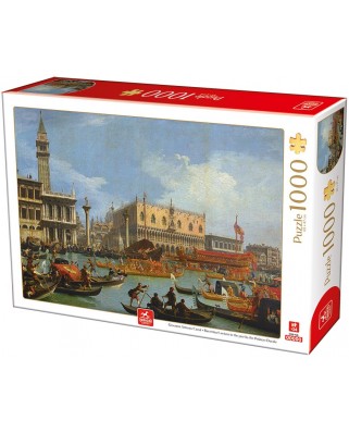 Puzzle 1000 piese D-Toys - Canaletto: Venice (Deico-Games-76687)