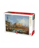 Puzzle 1000 piese D-Toys - Canaletto: Venice (Deico-Games-76687)