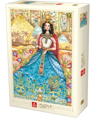 Puzzle 1000 piese D-Toys - Cleopatra (Deico-Games-76762)