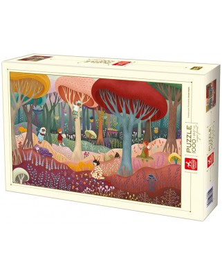 Puzzle 1000 piese D-Toys - Magic Forest (Deico-Games-77059)