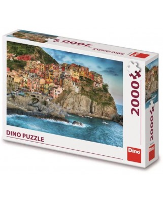 Puzzle 2000 piese Dino - Manarola - Cinque Terre (Dino-56124)