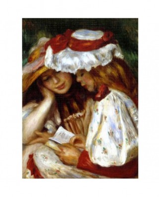 Puzzle 1000 piese D-Toys - Auguste Renoir: Two Young Women Reading (Dtoys-70289)