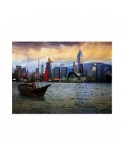 Puzzle 1000 piese D-Toys - Nocurnal Landscapes : Hong Kong Island (DToys-70548)