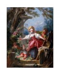 Puzzle 1000 piese D-Toys - Jean-Honore Fragonard: Blind Man's Bluff (Dtoys-72702)