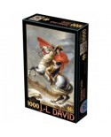 Puzzle 1000 piese D-Toys - Jacques-Louis David: Bonaparte Crossing the Alps (Dtoys-72719)