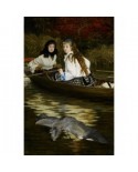 Puzzle 1000 piese D-Toys - James Tissot: On the Thames, A Heron (Dtoys-72771)
