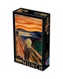 Puzzle 1000 piese D-Toys - Edvard Munch: The Scream (Dtoys-72832)