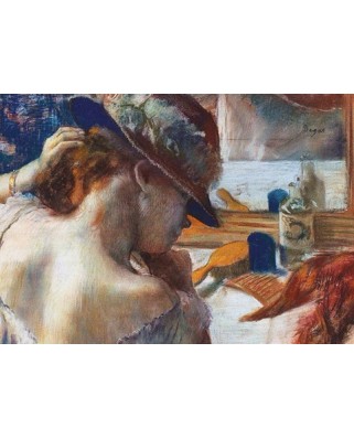 Puzzle 500 piese D-Toys - Edgar Degas: In Front of the Mirror (Dtoys-73938)
