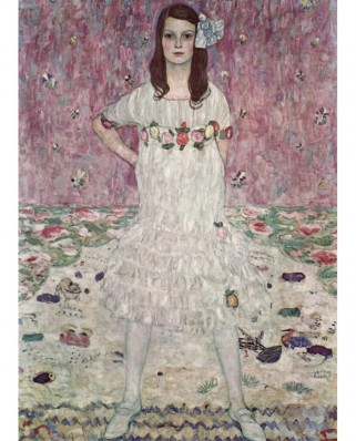 Puzzle 1000 piese D-Toys - Gustav Klimt: Mada Primavesi, 1912 (Dtoys-74539)