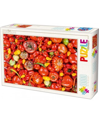 Puzzle 1000 piese dificile D-Toys - Tomato (Dtoys-74614)
