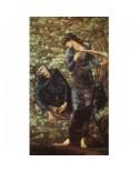 Puzzle 1000 piese D-Toys - Edward Burne-Jones: The Beguiling of Merlin, 1872-1877 (Dtoys-75024)