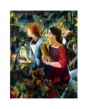 Puzzle 1000 piese D-Toys - August Macke: Two Girls (Dtoys-75154)