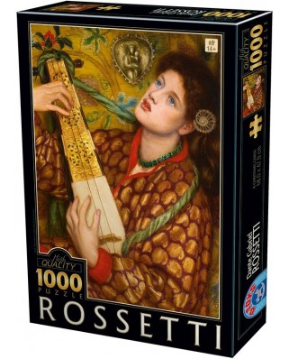 Puzzle 1000 piese D-Toys - Rossetti - A Christmas Carol (Dtoys-76823)