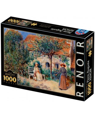 Puzzle 1000 piese D-Toys - Auguste Renoir: In Brittany (Dtoys-77691)