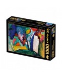 Puzzle 1000 piese D-Toys - Vassily Kandinsky: The Waterfall (Dtoys-77738)