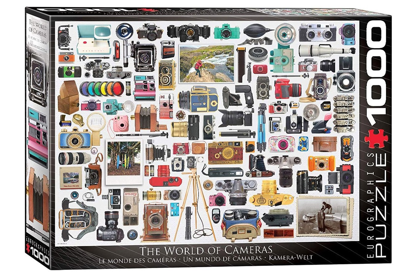 Puzzle 1000 piese Eurographics - World of Cameras (Eurographics-6000-5627)