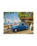 Puzzle 1000 piese Eurographics - VW Beetle Surf Shack (Eurographics-6000-5683)