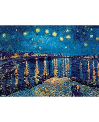 Puzzle 1000 piese Eurographics - Vincent Van Gogh: Starry Night over the Rhone, 1888 (Eurographics-6000-5708)