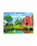 Puzzle 1000 piese Eurographics - Metal Box - The Red Barn (Eurographics-8051-5526)