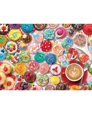 Puzzle 1000 piese Eurographics - Metal Box - Cupcake Party (Eurographics-8051-5604)