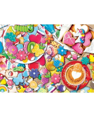 Puzzle 1000 piese Eurographics - Metal Box - Cookie Party (Eurographics-8051-5605)
