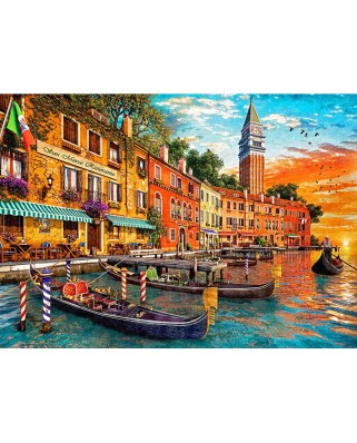 Puzzle 1000 piese Gibsons - Dominic Davison: San Marco Sunset (Gibsons-G6347)