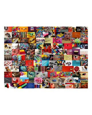 Puzzle 3000 piese Grafika - Collage - Sewing (Grafika-03000-P)