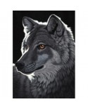 Puzzle 1000 piese Grafika - Schimmel William: Night Wolf (Grafika-F-30020)