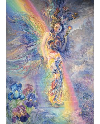 Puzzle 1500 piese Grafika - Josephine Wall: Iris, Keeper of the Rainbow (Grafika-F-30037)