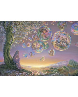 Puzzle 1500 piese Grafika - Josephine Wall: Bubble Tree (Grafika-F-30043)