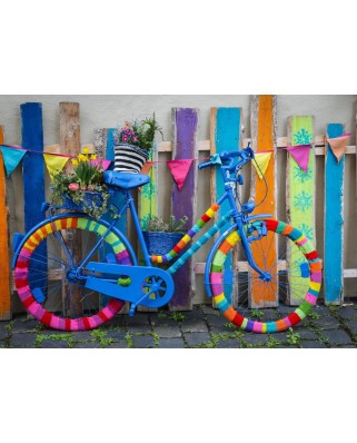 Puzzle 1500 piese Grafika - My Beautiful Colorful Bike (Grafika-F-30099)