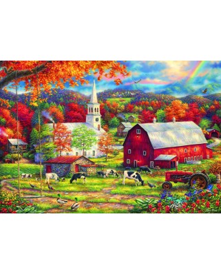 Puzzle 1000 piese Grafika - Chuck Pinson: Country Blessings (Grafika-F-32341)