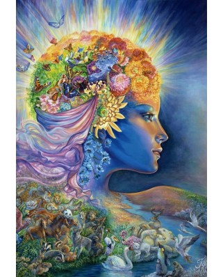 Puzzle 1000 piese Grafika - Josephine Wall: The Presence of Gaia (Grafika-F-32356)
